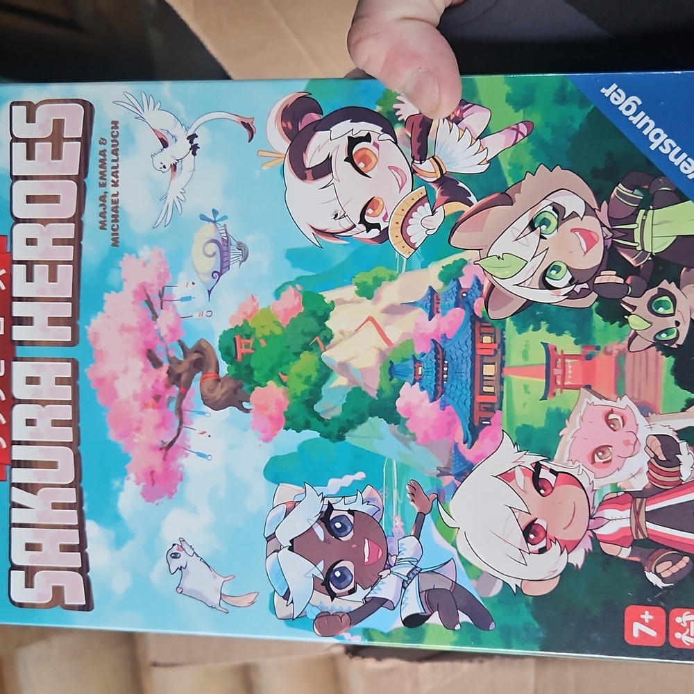 Ravensburger Sakura Heroes – A Fast-Paced Dice Game for Anime Fans: NEW
